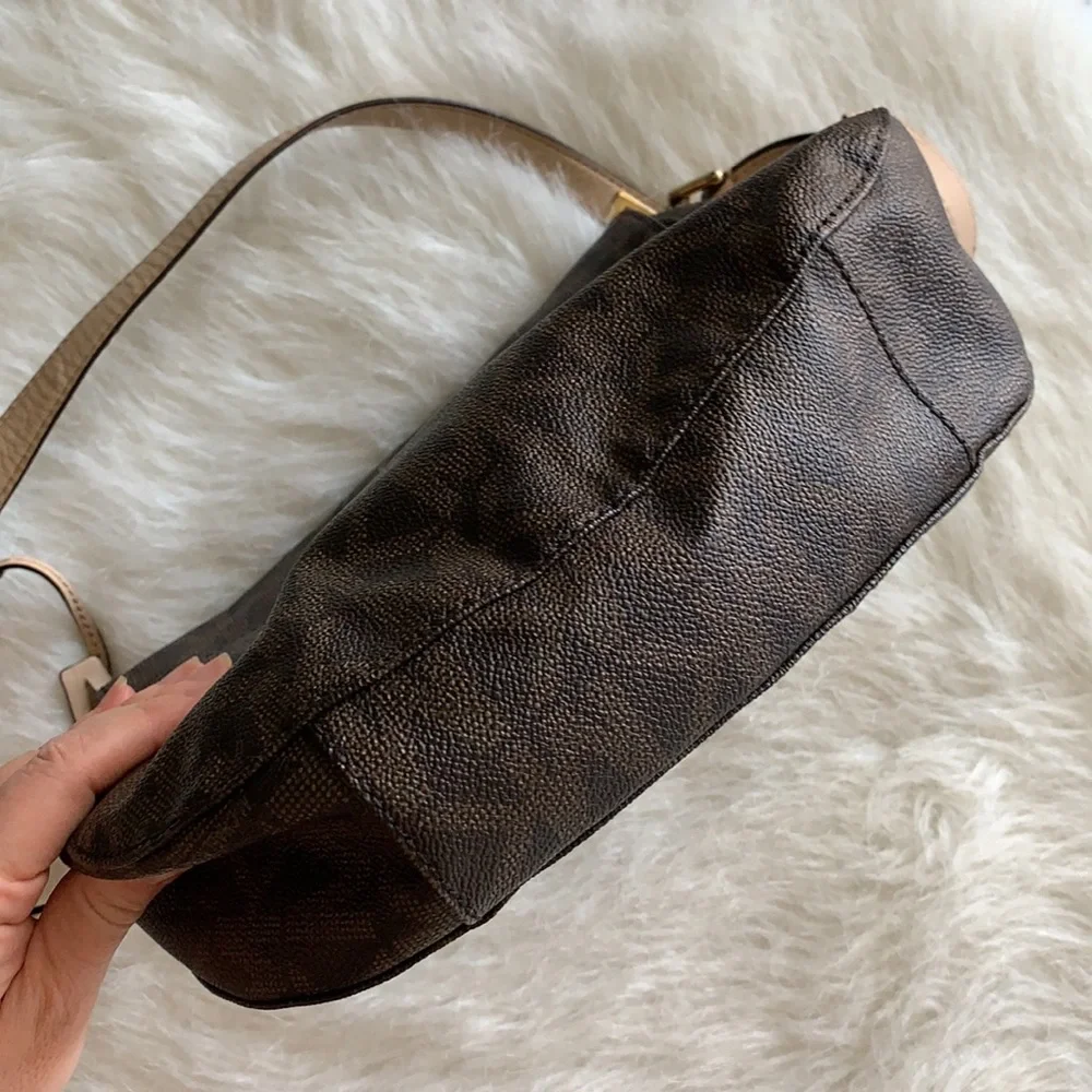 Michael Kors | brown MK Satchel Crossbody Bag - Picture 4 of 16